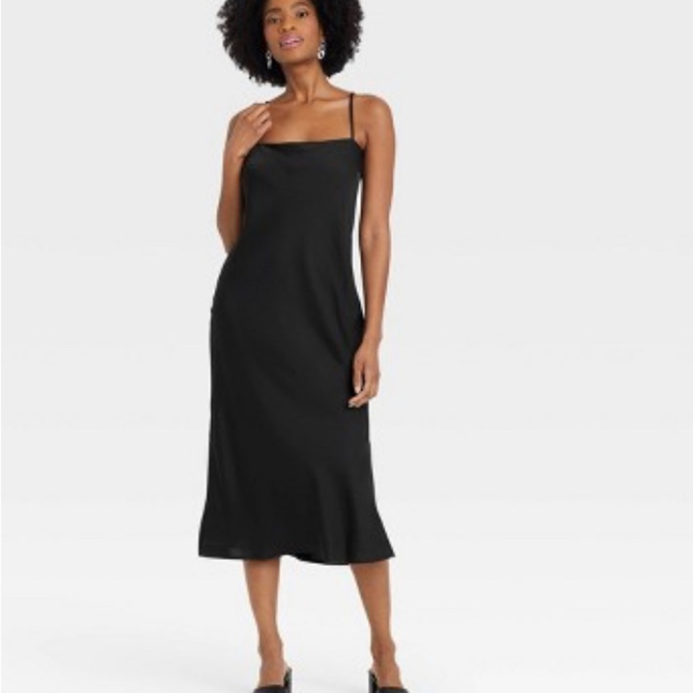 Target Black Midi Dress